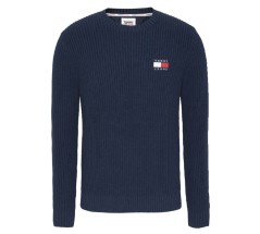 Pullover Uomo TJM Tommy Badge Sweater blu