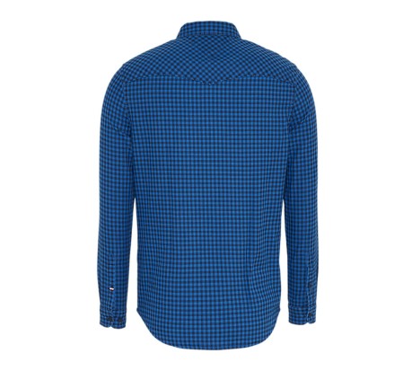 Camicia Uomo TJM Gingham Western Shirt blu 