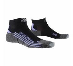 Calze Running Donna DIscovery 4.0 nero viola
