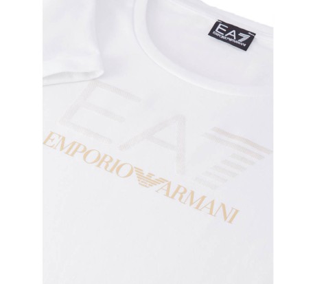 T-Shirt Donna Train Logo Series Tee bianco 