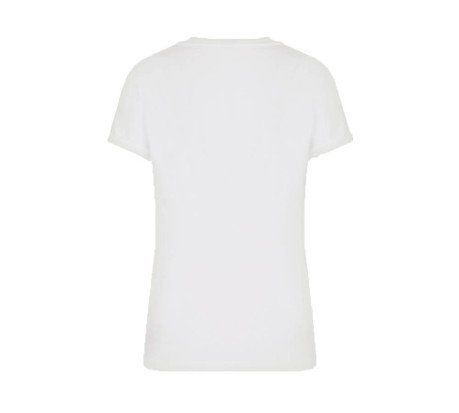 T-Shirt Donna Train Logo Series Tee bianco 