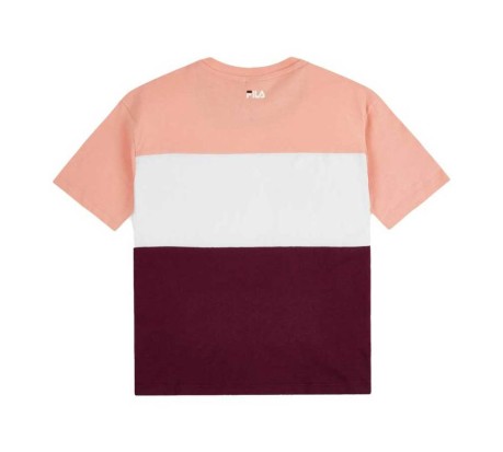 T-Shirt Donna Allison Tee  rosa viola 