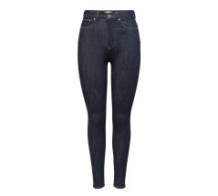 Jeans Donna Ask Hush Lif Mid Ankle Rinse Skinny blu