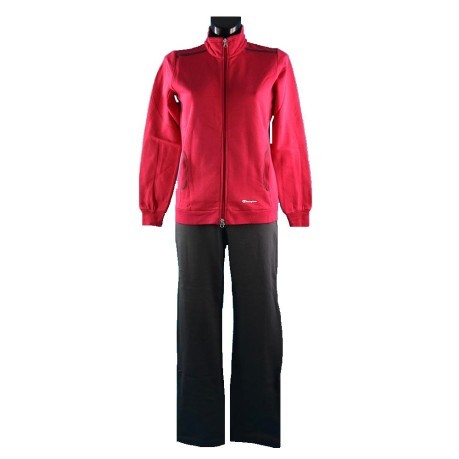 Trainingsanzug damen-modell Easy-Fit Full Zip pink grau
