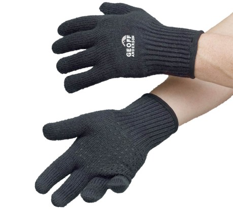 Guanti Pesca Technical Merino Glove nero 