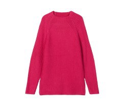Maglione Girl Vilia Rib Knitted Jumper rosa 1