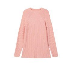 Maglione Girl Vilia Rib Knitted Jumper rosa 1