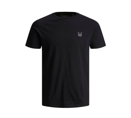 T-Shirt Uomo JJ Denim Logo Tee O-Neck Noos nero 