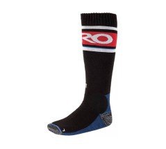 Calze Snowboard Uomo Anthem Socks nero rosso