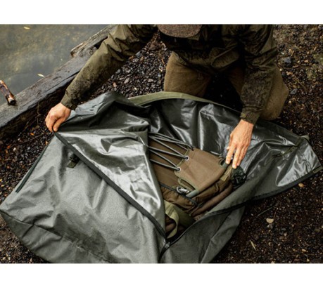Borsone Pesca Downpour Roll-Up Bed Bag verde 