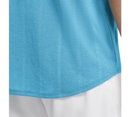 T-Shirt Tennis Uomo NikeCourt Challenger nero 