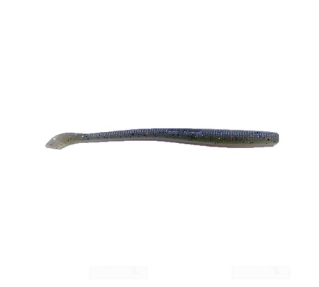Künstliche 3,5 Kut-Tail Worms grau
