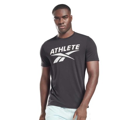 T-Shirt Uomo Athlete Vector Graphic Tee