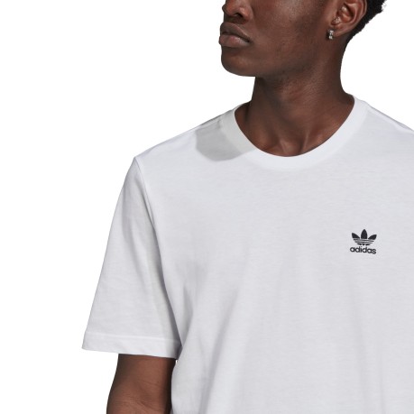 T-shirt Loungewear Adicolor Essentials Trefoil bianco