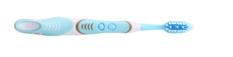 Brosse à dents électrique Sonic Lazio blanc-bleu