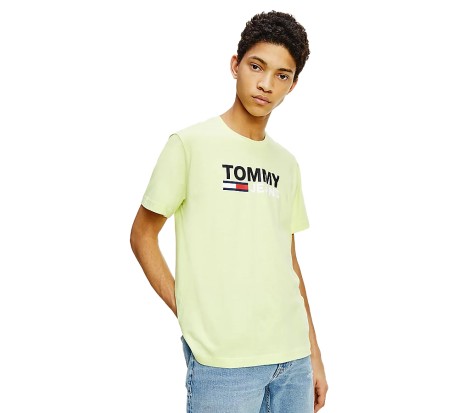 T-shirt Uomo Logo Oversize davanti