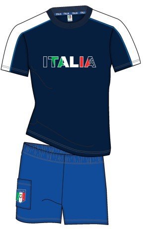 Pyjama Italie boy bleu