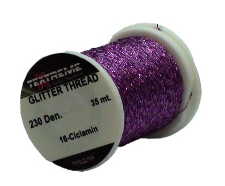 Glitter Thread 25 blu