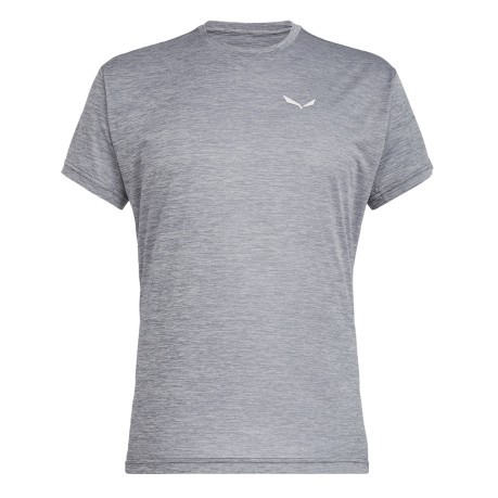 T-Shirt Trekking Uomo Puez Melange grigio