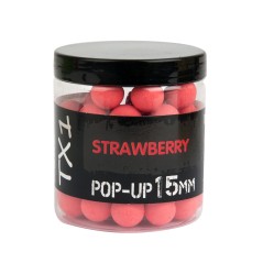 Boilies TX1 Pop Up Strawberry 15mm Shimano