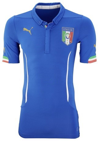 Jersey de fútbol de la oficial de Italia de la copa del Mundo 2014