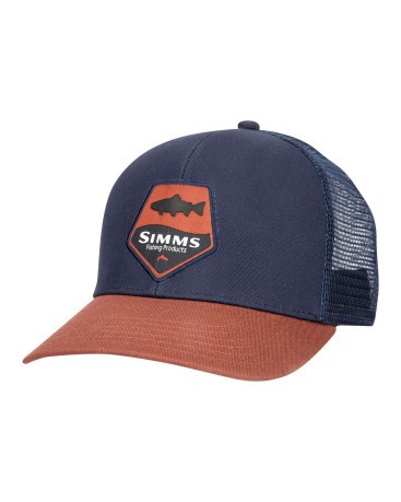 Cappello Trout Patch Trucker Simms