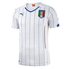 Seconda maglia calcio Italia Mondiali 2014 junior