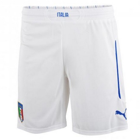 Pantalones cortos de fútbol de Italia azul