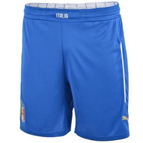 Pantalones cortos de fútbol de Italia azul