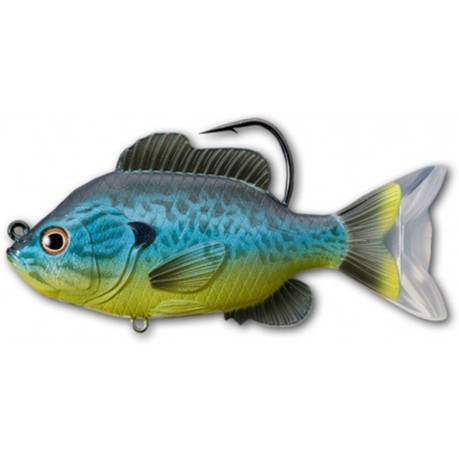 Artificial Sunfish Swimbait de 90 mm azul
