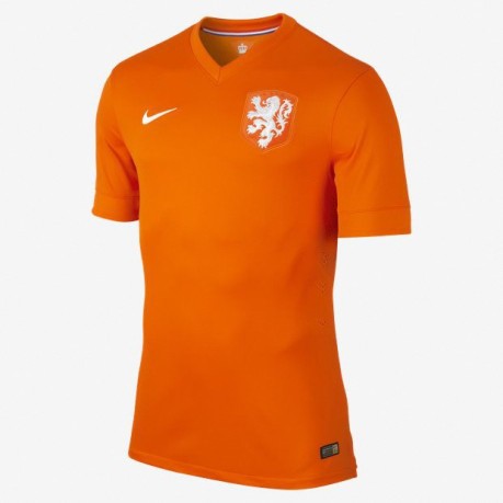 Camiseta de fútbol de Holanda de la copa del Mundo 2014