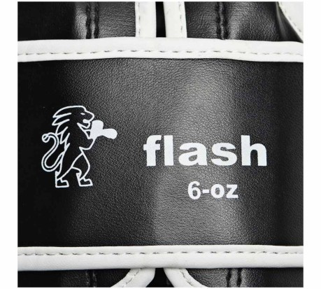Boxhandschuhe Flash 12 Unzen schwarz