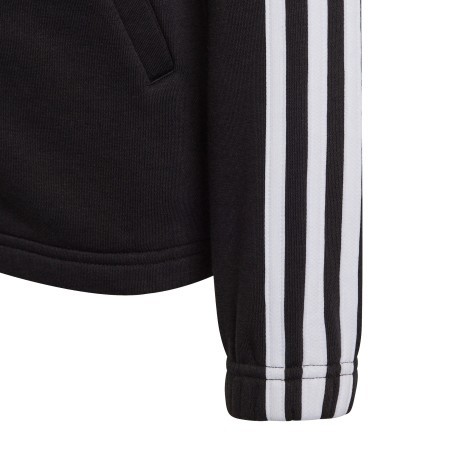 Felpa Junior Essential 3 Stripes Full Zip Adidas