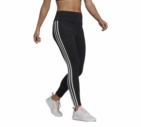Leggings Tight 7/8 Donna Designed to Move High-Rise 3-Stripes Sport