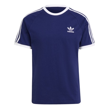 T-Shirt Uomo Adicolor Classics Tre Strisce Adidas blu-bianco prodotto davanti