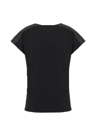 T-Shirt Donna Sporty nera davanti