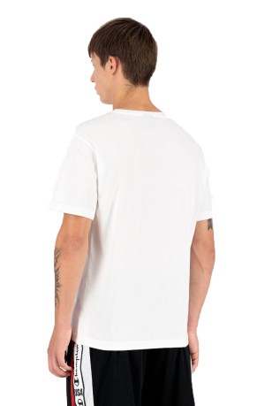 T-Shirt Uomo Basketball bianco davanti