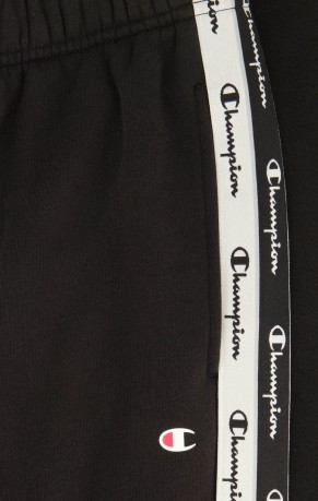 Pantaloni Uomo Logo nero davanti