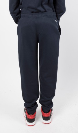 Pantaloni Bambino Joggers Logo blu