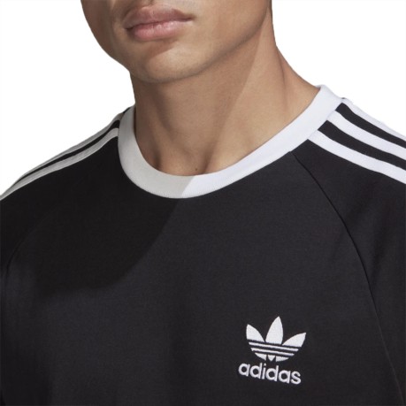 T-shirt Uomo Adicolor Classics 3-Stripes nero-bianco davanti 