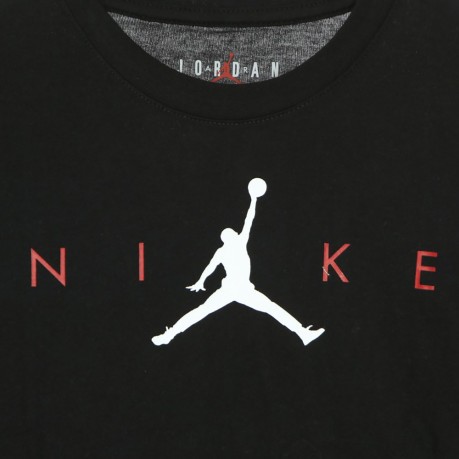 T-Shirt Bambino Jordan nera