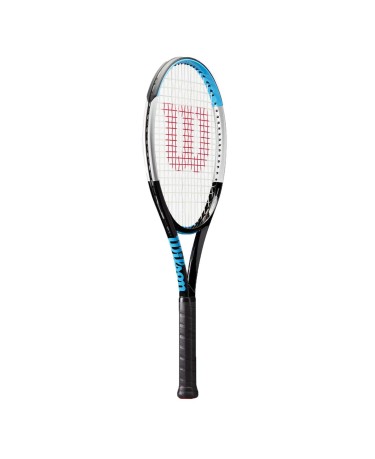 Racchetta Tennis Uomo Ultra 100 v3 nero-azzurro davanti