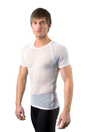 undershirt perforated short sleeve