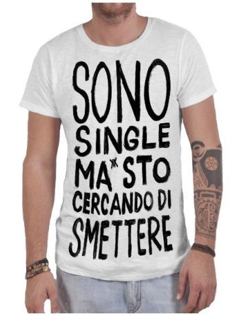 T-shirt man Are Single