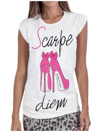 T-shirt donna Scarpe Diem
