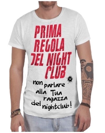 Camiseta para hombre del Club de Noche