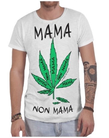 Hombres T-shirt Mama No Mama