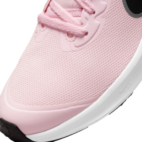 Scarpe Bambina Nike Star Runner 3 rosa-nero lato