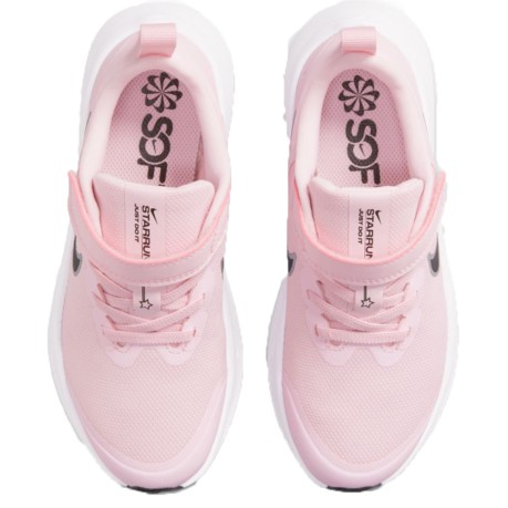 Scarpe Bambino Nike Star Runner 3 rosa-nero lato