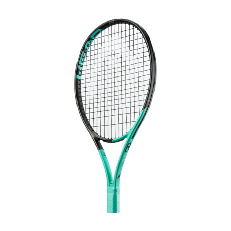 Racchetta Tennis Junior Boom Jr nero-verde fronte